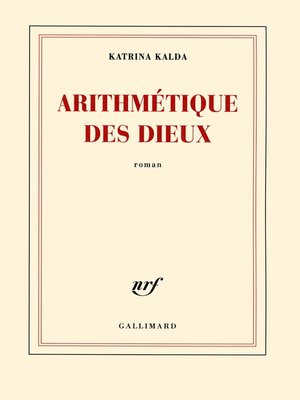 cover image of Arithmétique des dieux
